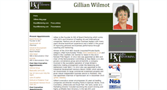 Desktop Screenshot of gillianwilmot.com
