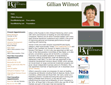 Tablet Screenshot of gillianwilmot.com